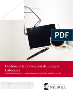 Gestión de La Prevención de Riesgos Laborales: de Derecho y Relaciones Internacionales