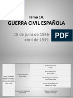 Tema 14 Guerra Civil