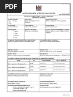 Fiji Visa Application Form Fiji High Commission Canberra