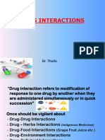 Drug Interactions