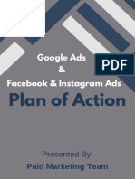 Google & Facebook Plan of Action