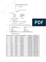 Memoria Descriptiva Ccaluyo