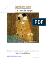 2614 The Kiss (Large) : This Pattern May Not Be Copied, Sold or Handled in Any Way That Violates