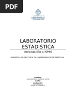 Laboratorio SPSS