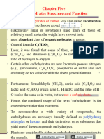  Carbohydrate Structure and Function