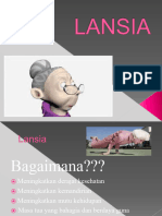 Lansia Pertemuan Ii