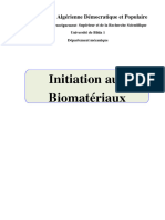 Biomatériaux