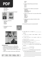 SS Class Test Term 4