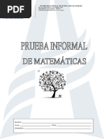 7° Prueba Informal de Matemática