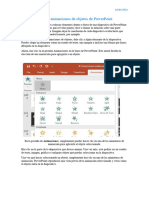 Agregar Animaciones de Objetos de PowerPoint