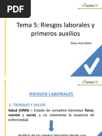 TEMA 5 Riesgos Laborales y Primeros Auxilios