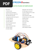 Kit Carrito Evasor de Obstaculos - Manual Con Código