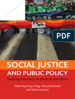 Social Justice and Public Policy