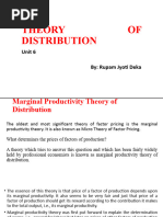 Unit 5, Economics, Distribution