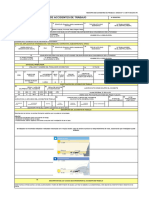 Formato de Registro de Accidente