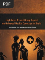 High Level Expert Group Report On Universal Health Coverage For India