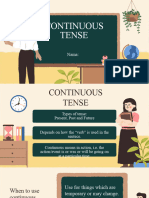 Continuous Tense