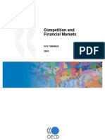 Competition and Financial Markets: Key Findings 2009