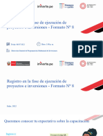 06.07.22 Registro en La Fase de Ejecución de Proyectos e Inversiones - Formato #8