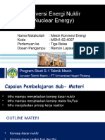 Pert - 13 - Konversi Energi Nuklir