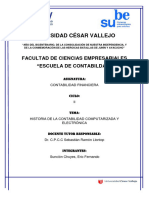 Historia de La Contabilidad Computarizada y Electrónica Sesion 5