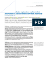 Effects of Active Meditation On Physical and Psycho-Emotional Stress Indicators in Chilean Health Sciences Students. A Pilot Study