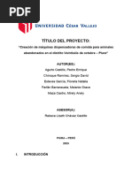 Proyecto Liderazgo Transformacional - Tutoría 6 - Grupo 6