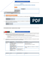 Esquema para La Evaluación Diagnostica 2022