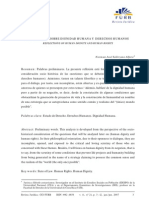 Reflexiones Sobre Dignidad Humana y Derechos Humanos