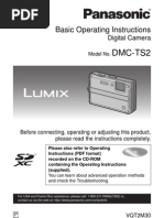 Dmc-Ts2: Basic Operating Instructions