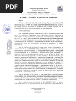 ACUERDO REGIONAL Nro. 062-2023-GRP-CRP