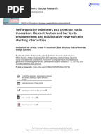 Self-Organizing Volunteers As A Grassroot Social Innovation The Contribution and Barrier To Empowerment and Collaborative Governance in Stunting Inte