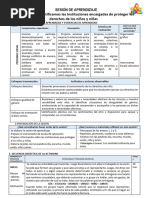 Sesión de Aprendizaje Personal Social - 06 de Mayo