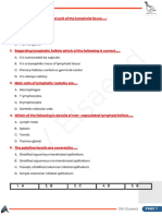 Lymphatic System MCQ