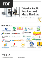 Al-Azhar Effective Public Relations and Media Handling