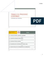 Tema 5. El Proceso Contable