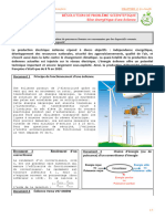 15f1 RPS Bilan Énergétique Dune Éolienne