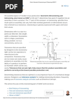 What Is Geometric Dimensioning and Tolerancing (GD&T)