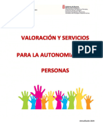 Valoración y Servicios para La Autonomia de Las Personas