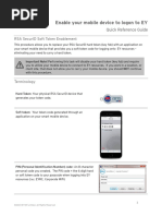 RSA SecurID - Quick Reference Guide