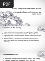 Survey Analysis of Smartphone Brands: Understanding Consumer Preferences and Market Trends