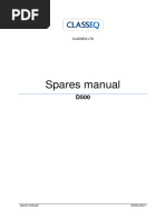 Spare Parts Manual D500