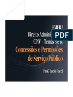 AULA 02 Concessões e Permissões de Serviço Público E PPPs