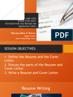 Resume CoverLetter