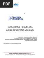 Normas de Loteria Nacional Febrero 2004