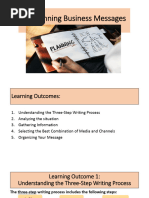 4 - Planning Business Messages