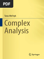 Complex Analysis 2