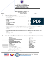 Filipino G7 Summative Test Q2 Weeks 1&2