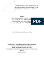 Propuesta de Implementación de Un Sistema de Inteligencia de Negocios (BI) - Entrega Final