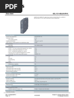 Attachment (3) - Product Data Sheets3.1 SIEMENS Product Data Sheets6DL11316BL000PH1 - en